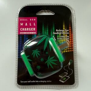 🔥USB Wall Charger - Black and Green